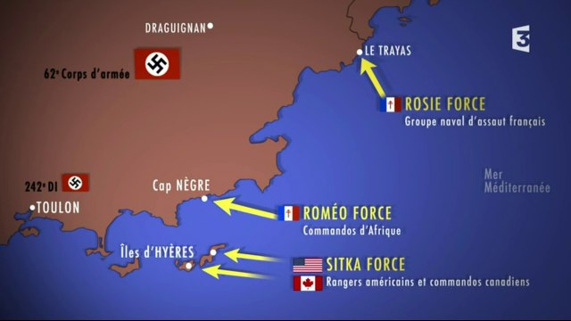 2e Guerre Mondiale - Provence, août 1944 L'autre débarquement