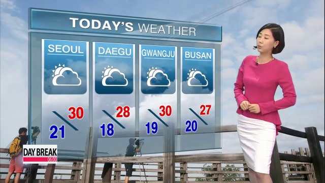 Passing showers in store for the central regions