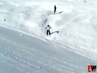 New X Sport , Ski Jumping Belly Sliding