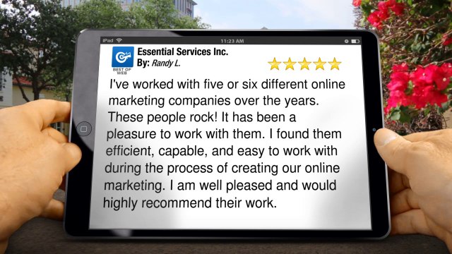 Essential Services Inc. Stillwater Superb Five Star Review by Randy L.