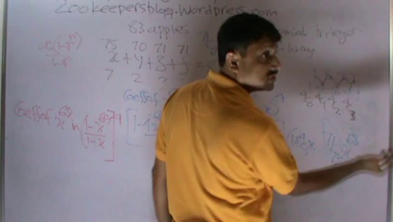 36 Dezrina SKM Classes Bangalore Binomial Theorem Application to Permutation Combination 2014 9