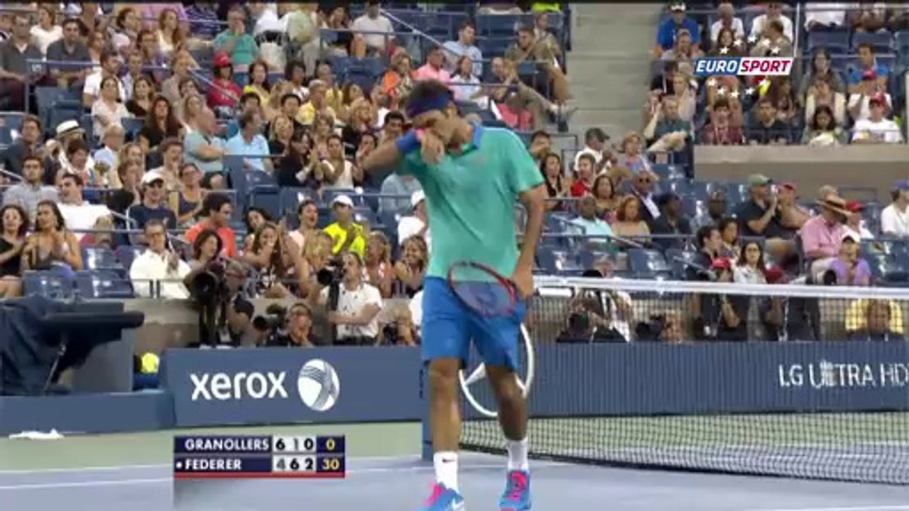 Amerika Açık : Granollers-Federer