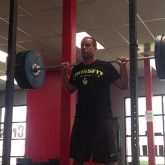 8/25- back squat, heavy triple. 275 lbs