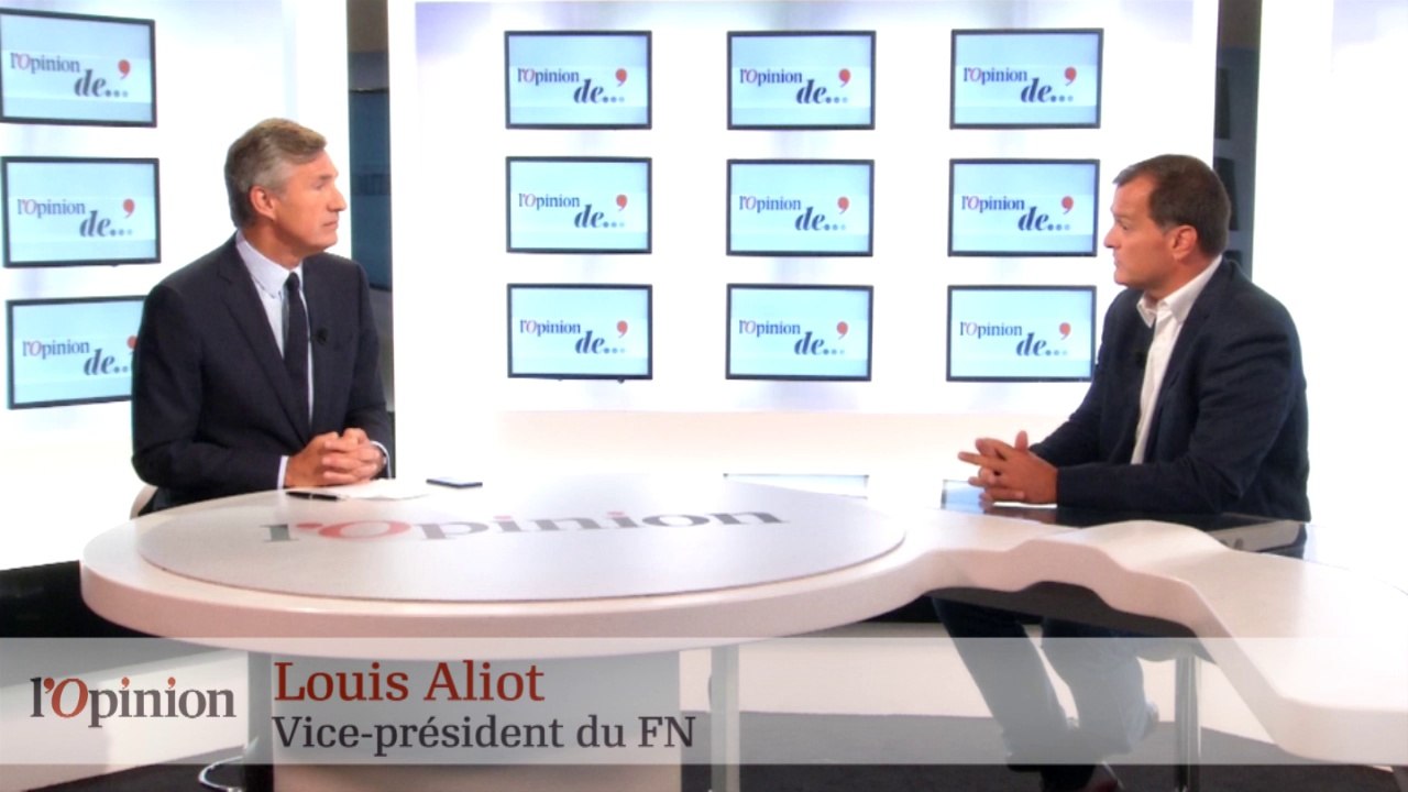 Louis Aliot - FN : «Les syndicats ne représentent plus rien»