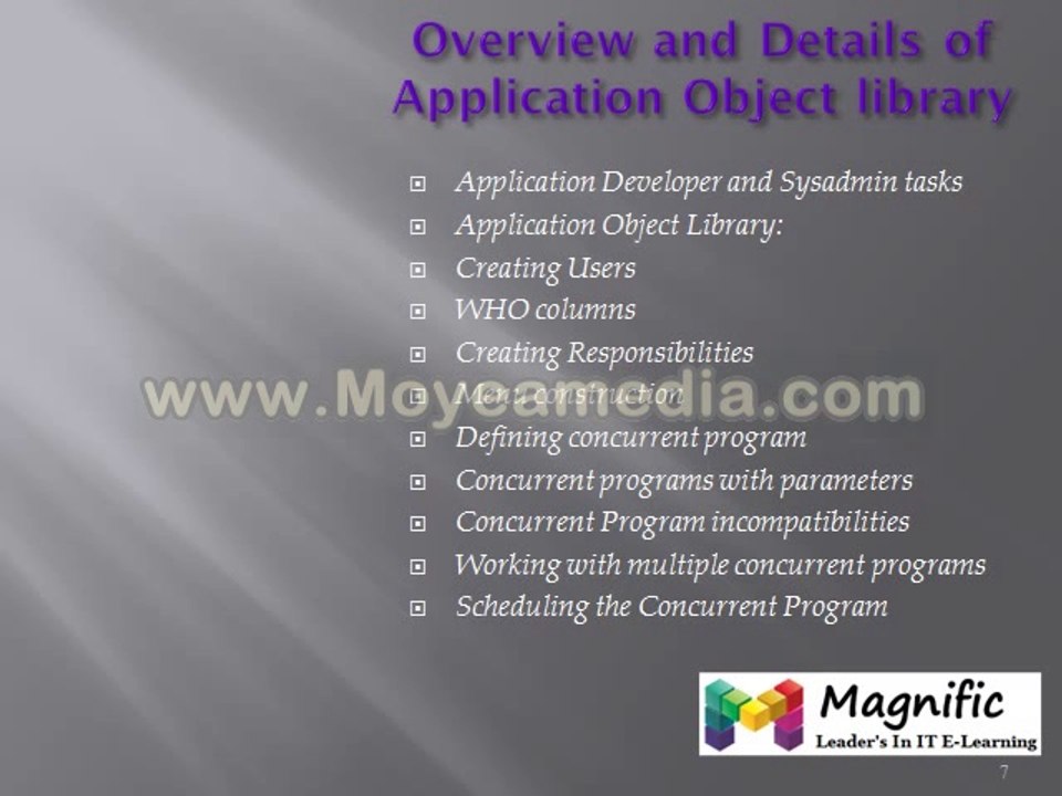 oracle apps technical online training in australia