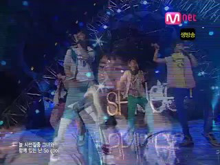 080612 엠카운트다운 샤이니 누난너무예뻐