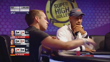 EPT 10 London 2013 - Super High Roller Final Table | PokerStars.com