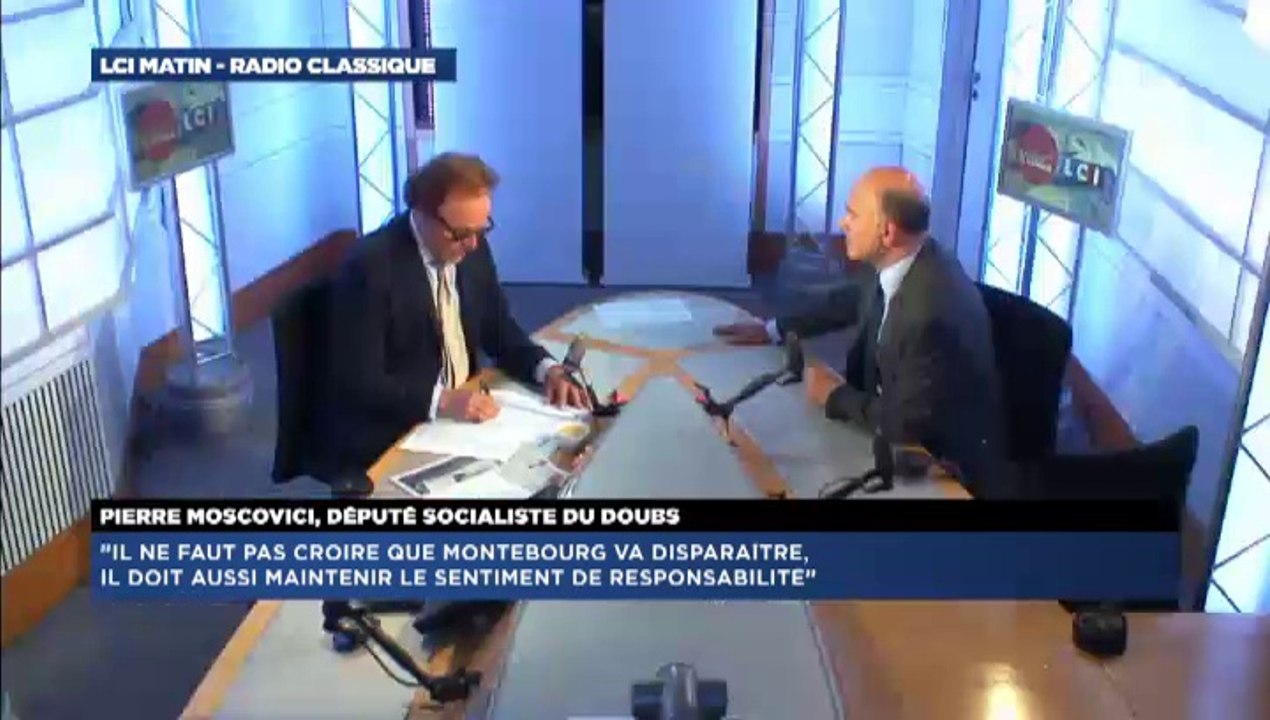 Pierre Moscovici, invité de Guillaume Durand avec LCI