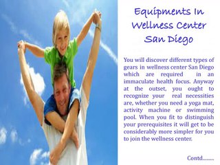 Visit At Wellness Center San Diego