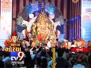 GSB Seva Kings Circle Ganesh idol : Mumbai’s gold Ganesha - Tv9 Gujarati