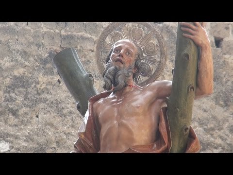 Gricignano (CE) - Festa S.Andrea 2014, l'uscita del santo (31.08.14)