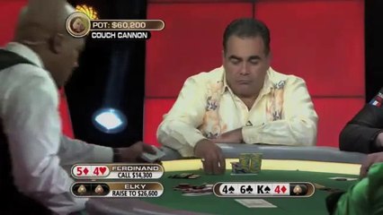 Top 5 Poker Moments - The Big Game: Couch Cannon | PokerStars.com