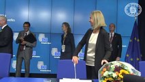 Bruxelles - Mogherini nominata Alto Rappresentante per gli esteri (31.08.14)