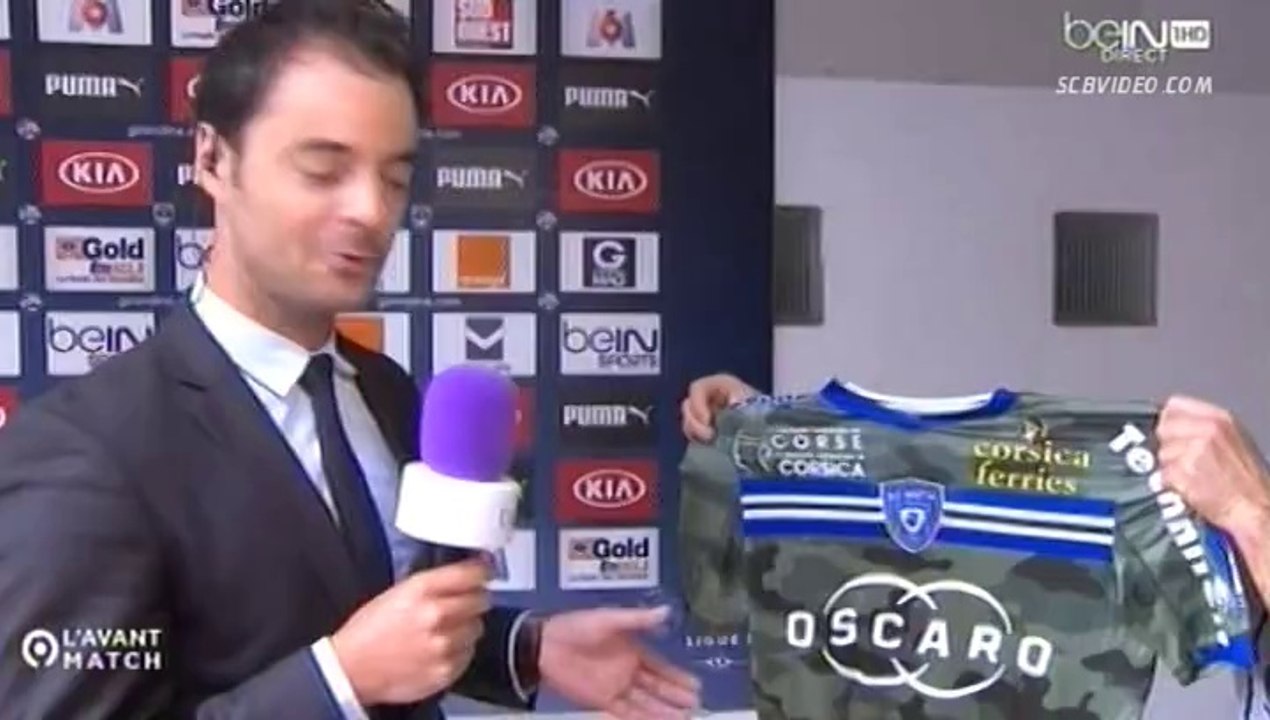 [S.C Bastia] Bordeaux-Bastia 2014-2015, les maillots...