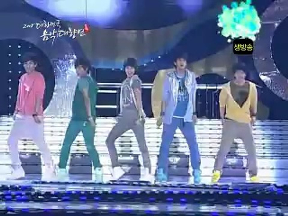 080812 대한민국음악대향연 샤이니 누난너무예뻐