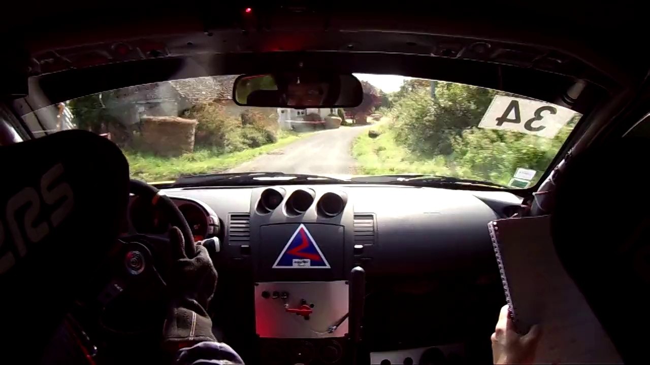 ES 1 Coeur de France 2014 Savigny sur Braie Ticot/Brisset Nissan 350z GT10