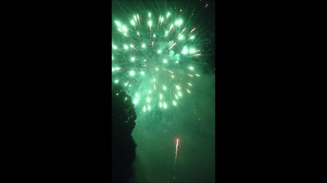 Feu d'artifices Vesoul 15 août 2014