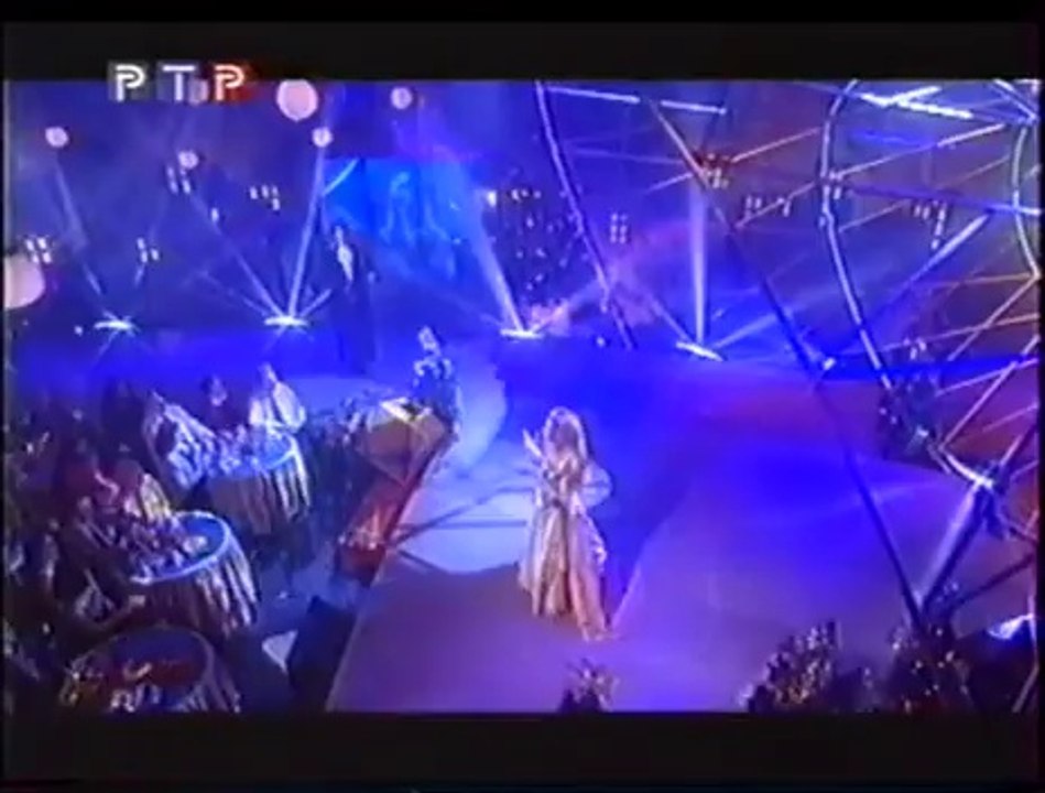 Гимн Российской Федерации и фрагмент Голубого огонька на Шаболовке (РТР, 01.01.1999)