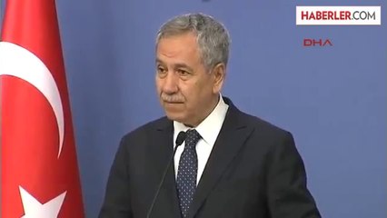 Arınç: ABD Maslahatgüzarı Dışişleri'ne Çağrıldı