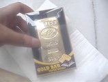 Gold bar gold bullion paper weight