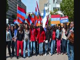 Flash mob Arméniènne à Marseille , Armenian flash mob in marseille .