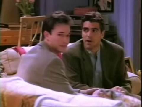 George Clooney et Noah Wyle dans Friends