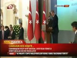 11. Cumhurbaşkanı Abdullah Gül, 12. Cumhurbaşkanı Erdoğan'ı Çankaya Köşkünde Karşılıyor. Seçilmiş Cumhurbaşkanı Erdoğan Görevi Gül'den Devralıyor Ak Parti