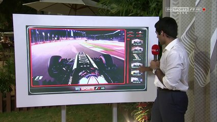 Kimi Raikkonen's overtakes Singapore 2013 HD