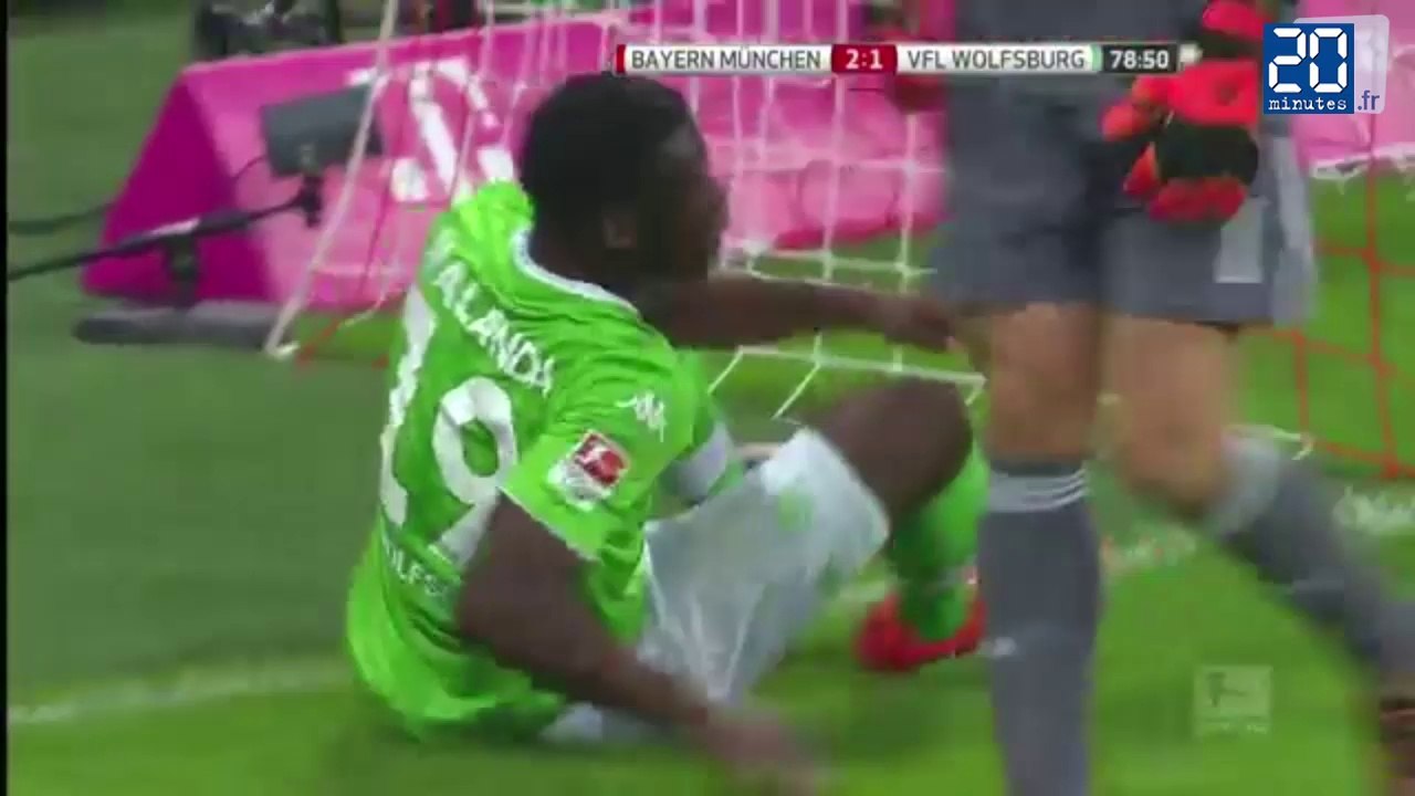 Deux ratés de l'année en deux matchs pour Malanda avec Wolfsburg