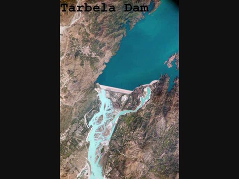 second largest dam in the world (Tarbela Dam)