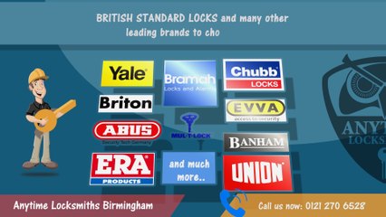 Anytime Locksmiths Birmingham - 0121 270 6528