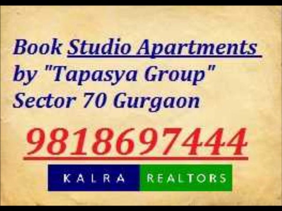 Call $96500 $ 19588$~Tapasya Grandwalk Gurgaon Sec 70