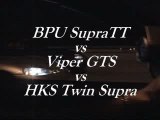 Toyota Supra HKS vs Viper GTS