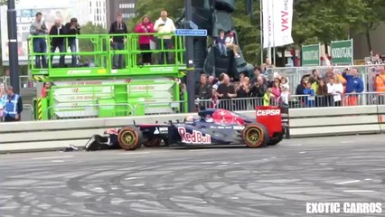 Max Verstappen Formula 1 crash VKV City Racing 2014