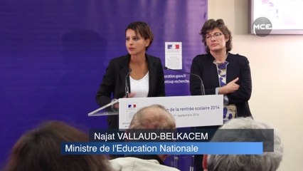 Najat Vallaud-Belkacem, Ministre de l'Education, répond à la question du chômage chez les jeunes
