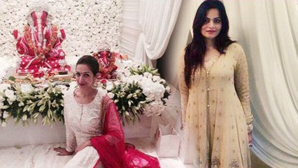 Salman Khan’s Ganpati Celebration 2014 | Malaika Arora Khan, Alvira Khan