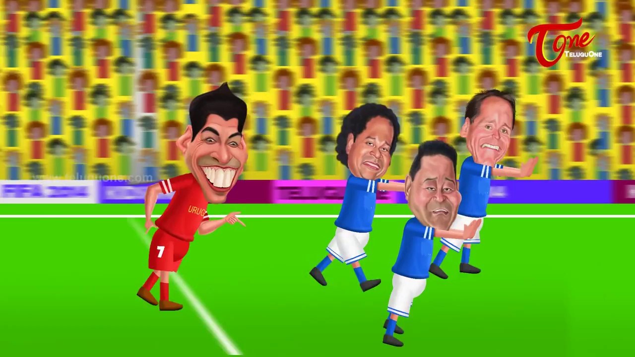 Luis Suarez Bites Chiellini || FIFA World Cup 2014