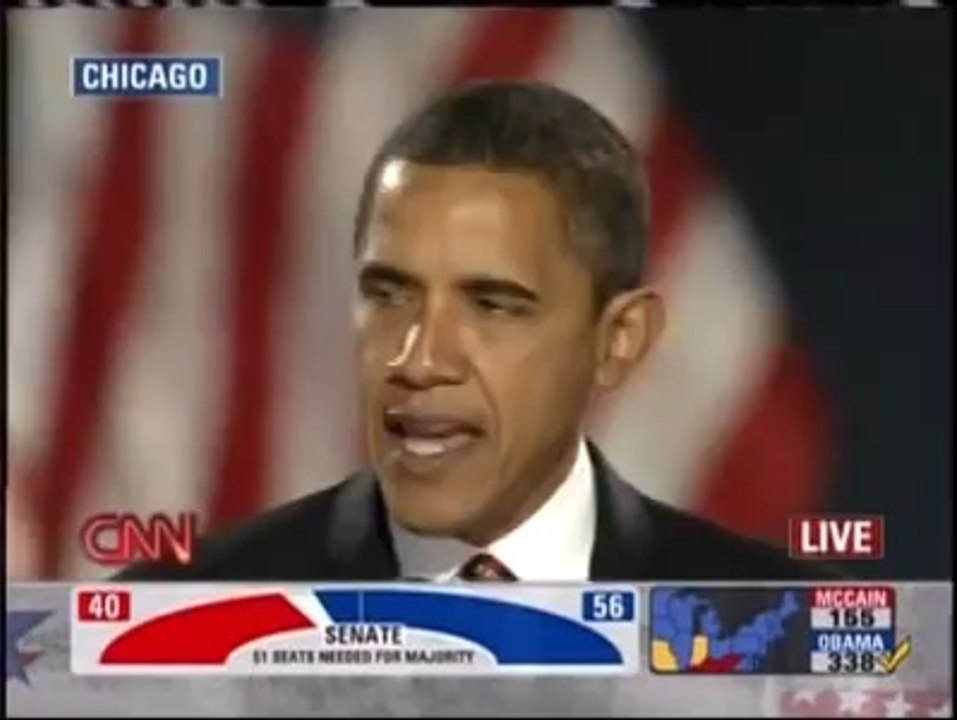 L'ACCEPTANCE SPEECH DE BARACK OBAMA (2008)