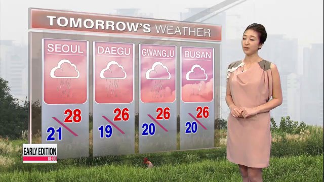 Nationwide rain to bring down temperatures