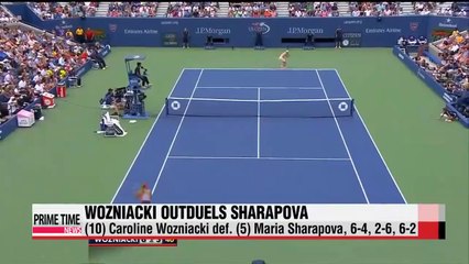 Wozniacki overcomes Sharapova to book quarter final berth, Federer cruises into fourth round