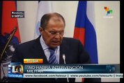 Serguei Lavrov afirma que Rusia no intervendrá militarmente Ucrania