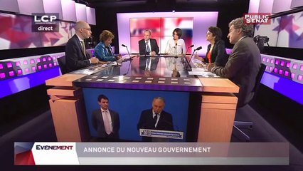 Evénement - Annonce du gouvernement de Manuel Valls
