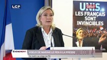 Voeux de Marine Le Pen à la presse