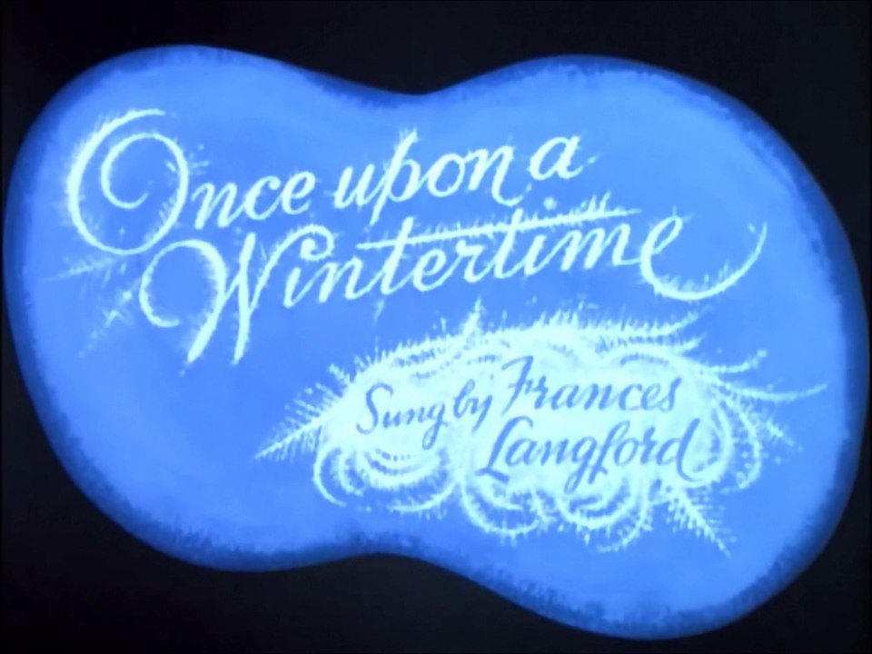 "c'est un souvenir de décembre / once upon a wintertime" chanté par Frances Langford [mélodie cocktail - extrait Walt Disney - melody time 11- 1948]