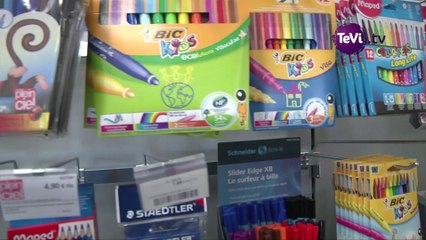 La rentrée scolaire : des fournitures adaptées [TéVi] 02-09-14