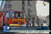 Francia: ya son 6 los muertos por edificio colapsado tras explosión