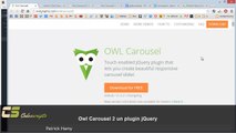 Tutoriel vidéo : Owl Carousel 2 un plugin jQuery