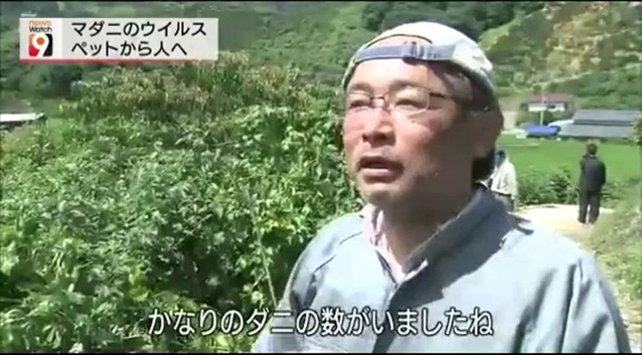14 08 27 AK NW9　ペット　ウィルス　マダニ　死に至る病　人に感染
