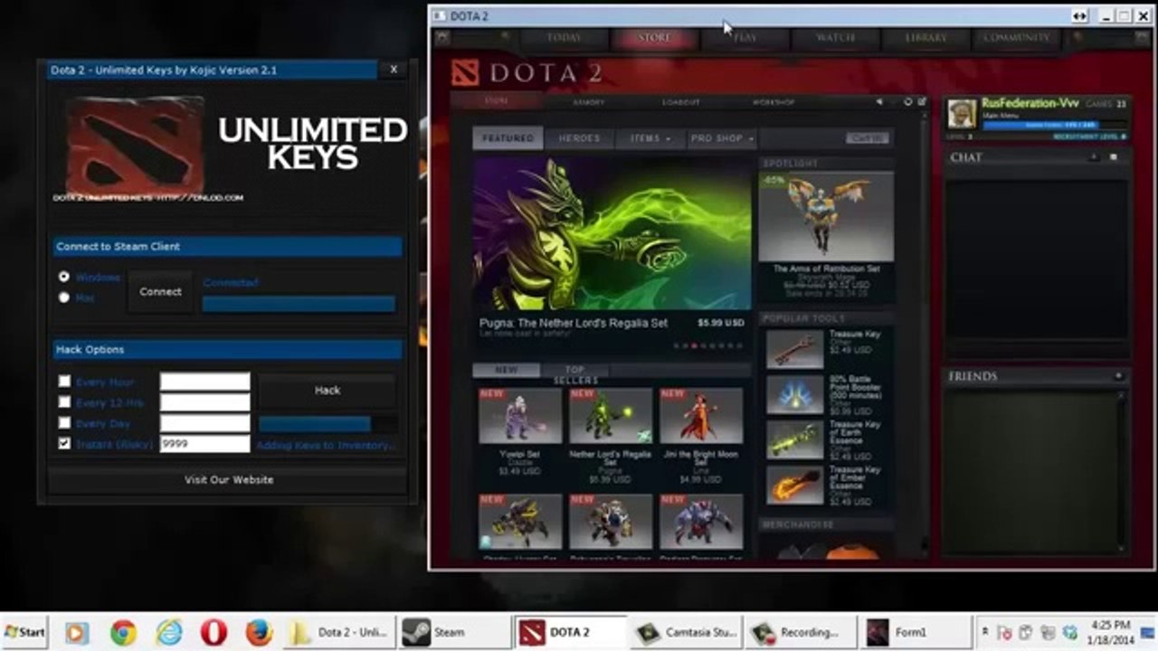 DotA 2 Treasure Keys Hack Generator Latest Tool Working Updated September 2014 NO SURVEY
