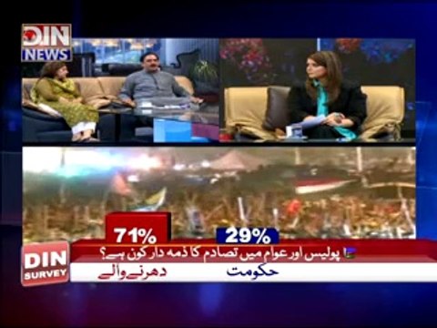 The Debate with Zaid Hamid (Govt's Crackdown on PAT And PTI Protesters ) 31 August 2014